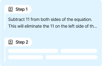 Step-by-Step Math Solutions
